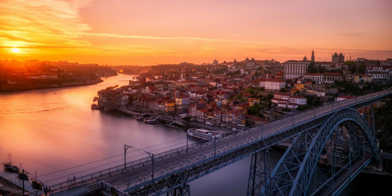 Sunset, Porto, Portugal
